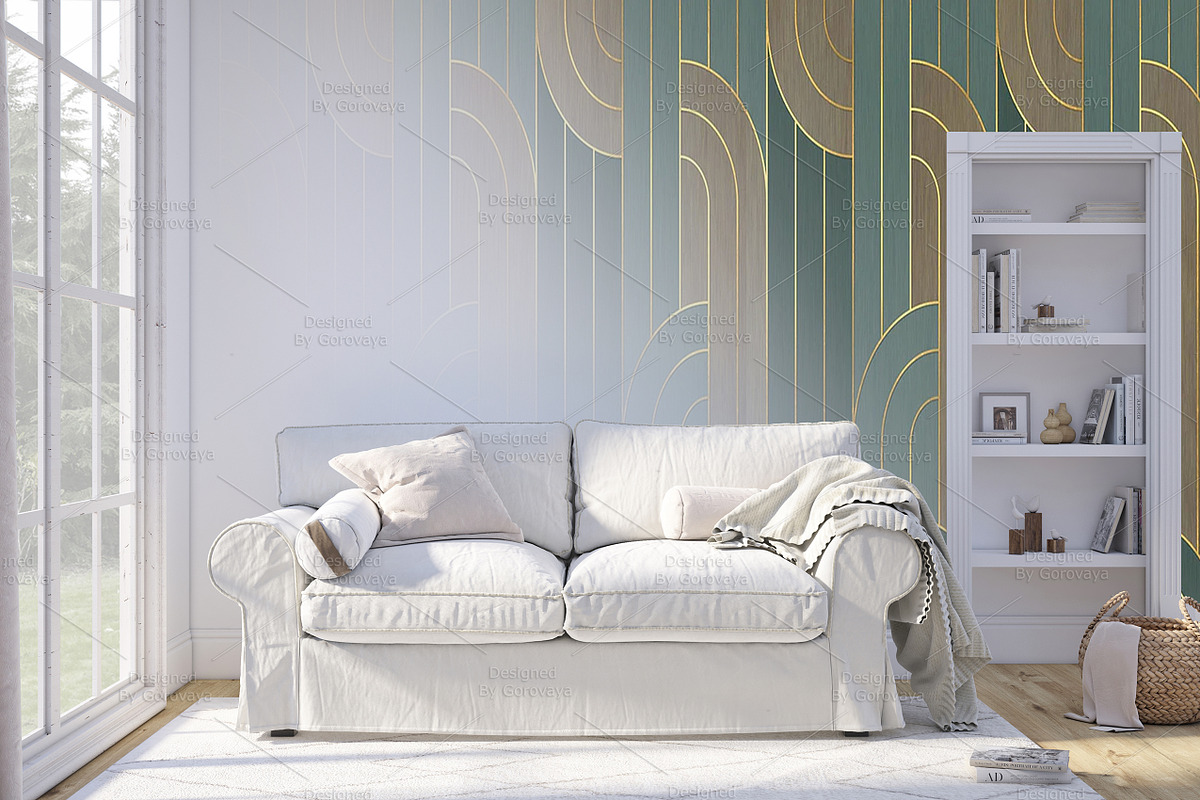 Interior Mockup, Living Room Mockup, a Household Mockup by Designed By Gorovaya (Photo 5 of 9)