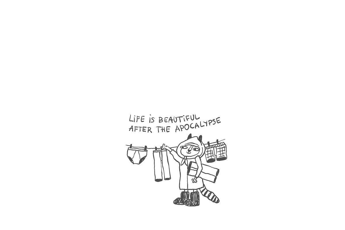 Crisis Doodles – Funny Sketches, an Illustration by Anastasiya Klempach (Photo 5 of 10)