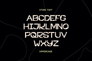 Stone Font, a Sans Serif Font by Mymlan Shop (Thumbnail 3 of 9)