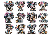 Black History Month Dog Clipart, an Illustration by Design Market (Thumbnail 2 of 3)