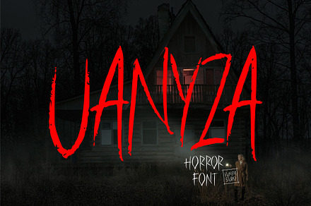 Vanyza - Horor Font, a Blackletter Font by VUNIRA