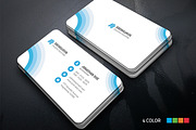Circle Business Card, a Business Card Template by InfinityArt (Thumbnail 1 of 4)