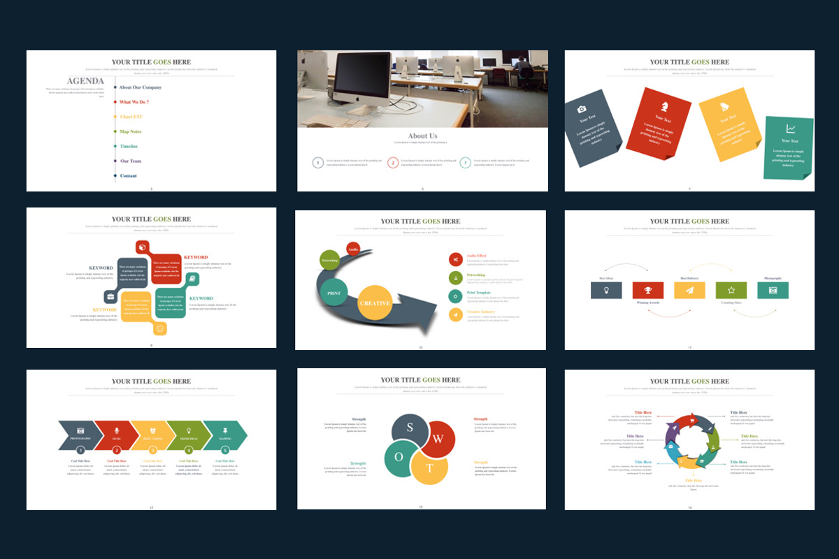 Atlantis Keynote Template, a Presentation Template by Mia (Photo 4 of 6)