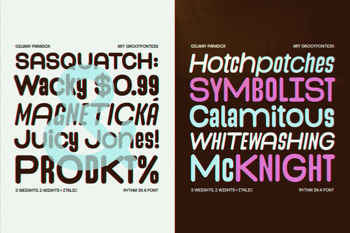 Gilway Paradox, a Sans Serif Font by Art Grootfontein (Photo 13 of 15)
