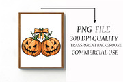 Coquette Halloween Pumpkin Png, an Illustration by Libby Wishes (Thumbnail 4 of 6)