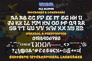 KINGER - Display Graffiti Style Font, a Font by twinstd (Thumbnail 7 of 8)