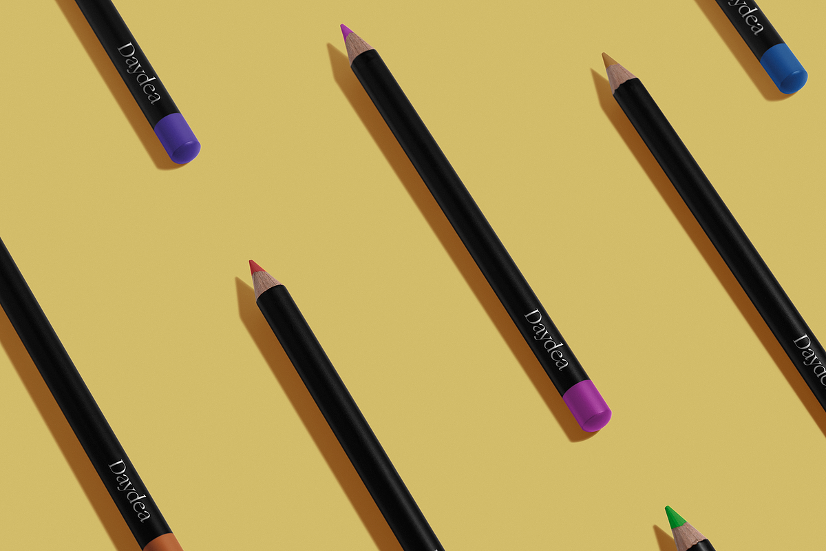 Logo Mockup Pencil Lip Eye Liner, a Pens & Pencil Mockup by Asylab (Photo 3 of 7)