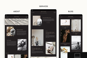 Squarespace 7.1 Template: Sienna