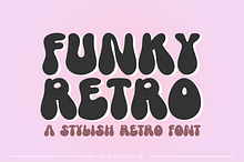 FUNKY RETRO Boho Bubble Font