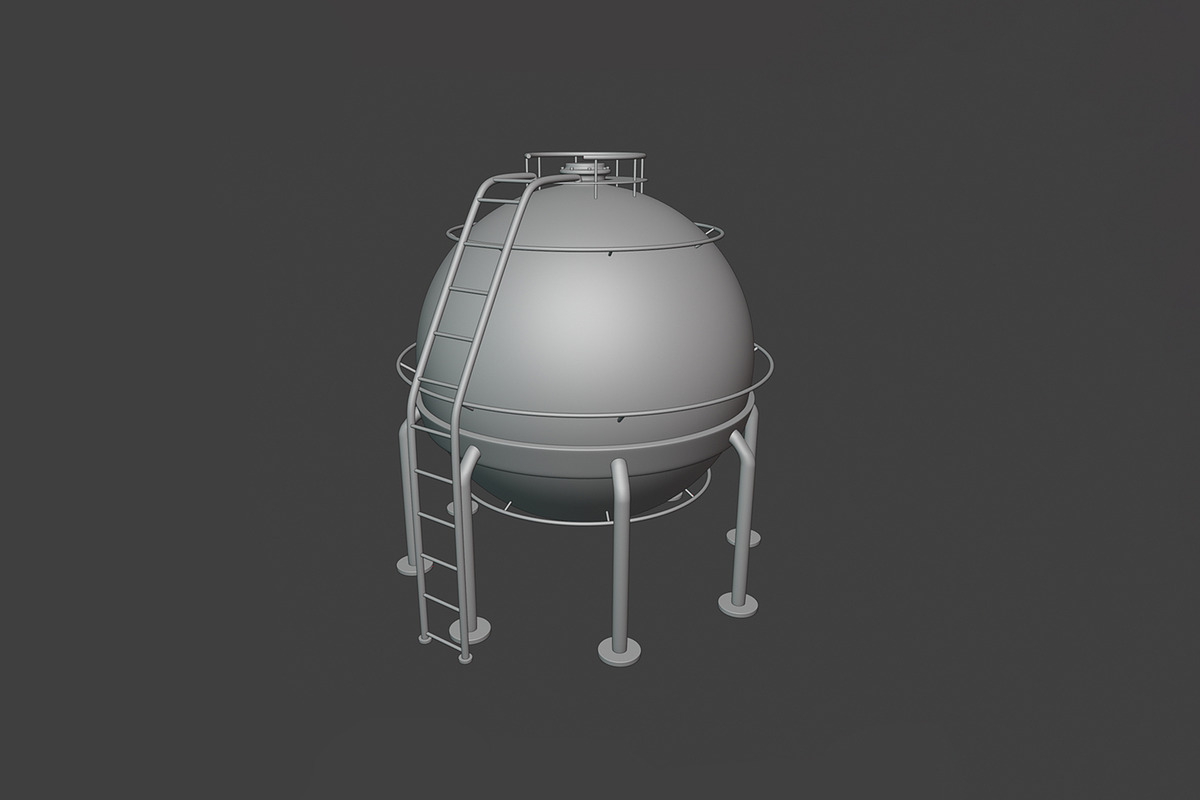 Oil and Gas Industry Set, an Object 3D Model by Artem Varnitsin (Photo 17 of 21)