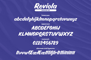 Reviola Bold Script