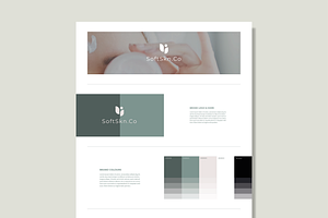 Brand Board / Sheet Template