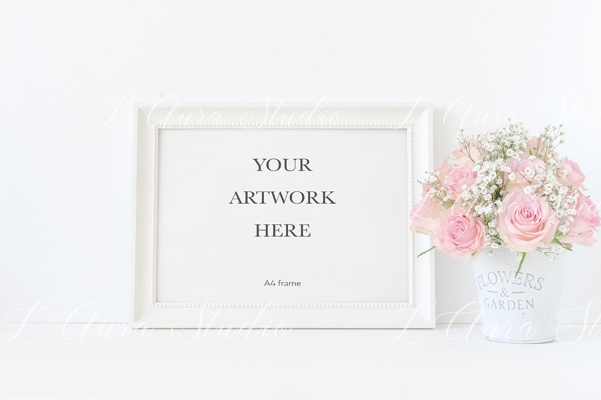 Frame mockup bundle - card mockup, a Print Template by L'Aura Studio (Photo 8 of 8)