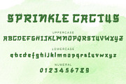 Sprinkle Cactus, a Font by Yoga Letter (Thumbnail 6 of 6)