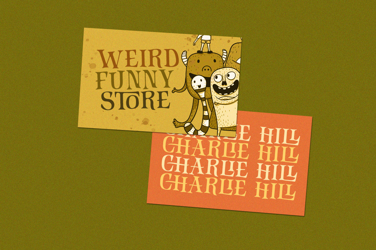 Haunted Gallery - Fun Horror Font, a Handwritten Font by Letterhend Studio (Photo 8 of 9)