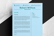 Bold Color Resume for Designers, a Resume Template by ResumeInventor (Thumbnail 3 of 5)