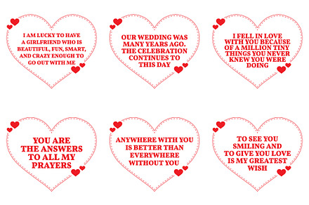Nine Love Quotes. Set 6/26
