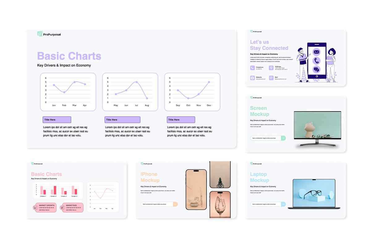 ProPurposal–Multipurpose Startup PPT, a Presentation Template by Premast (Photo 6 of 6)