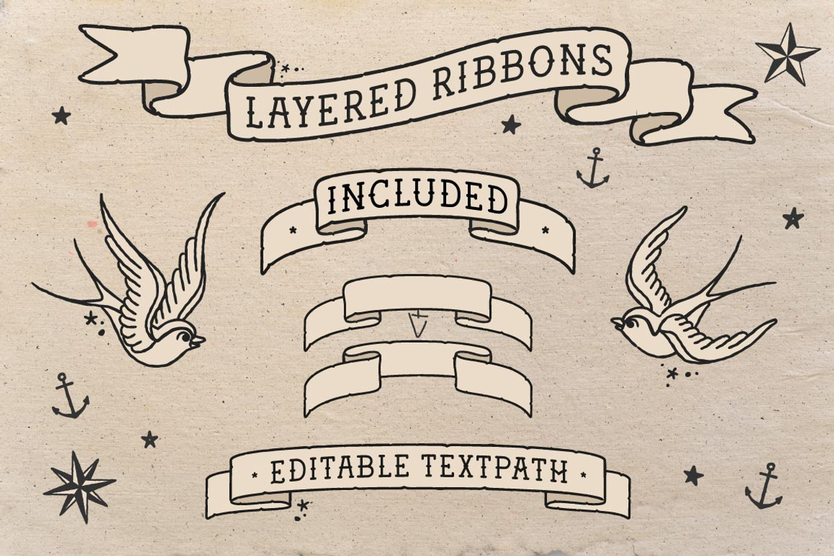 Bad Sailor Typeface preview 6