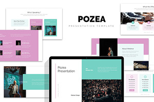 Pozea : Webinar Seminar Powerpoint