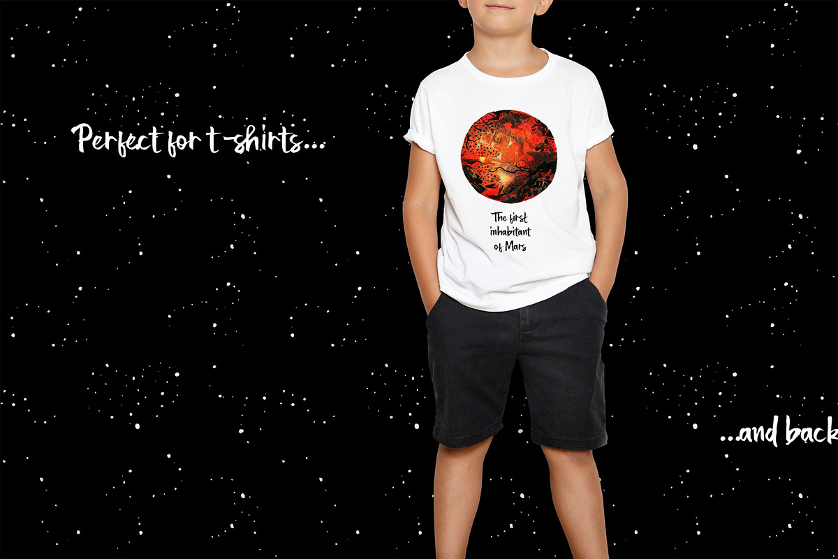 Watercolor, you are just space!, a Texture Illustration by Satika (Photo 7 of 9)
