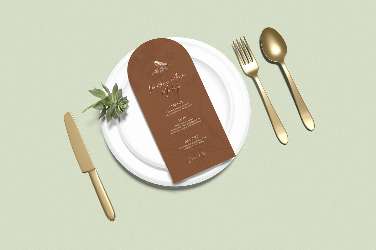 Restaurant Menu Mockup, a Packaging Mockup by xavier_studio (Photo 5 of 5)