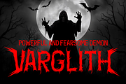 Blazrux - Death Metal Font, a Blackletter Font by PutraCetol Studio (Thumbnail 6 of 11)
