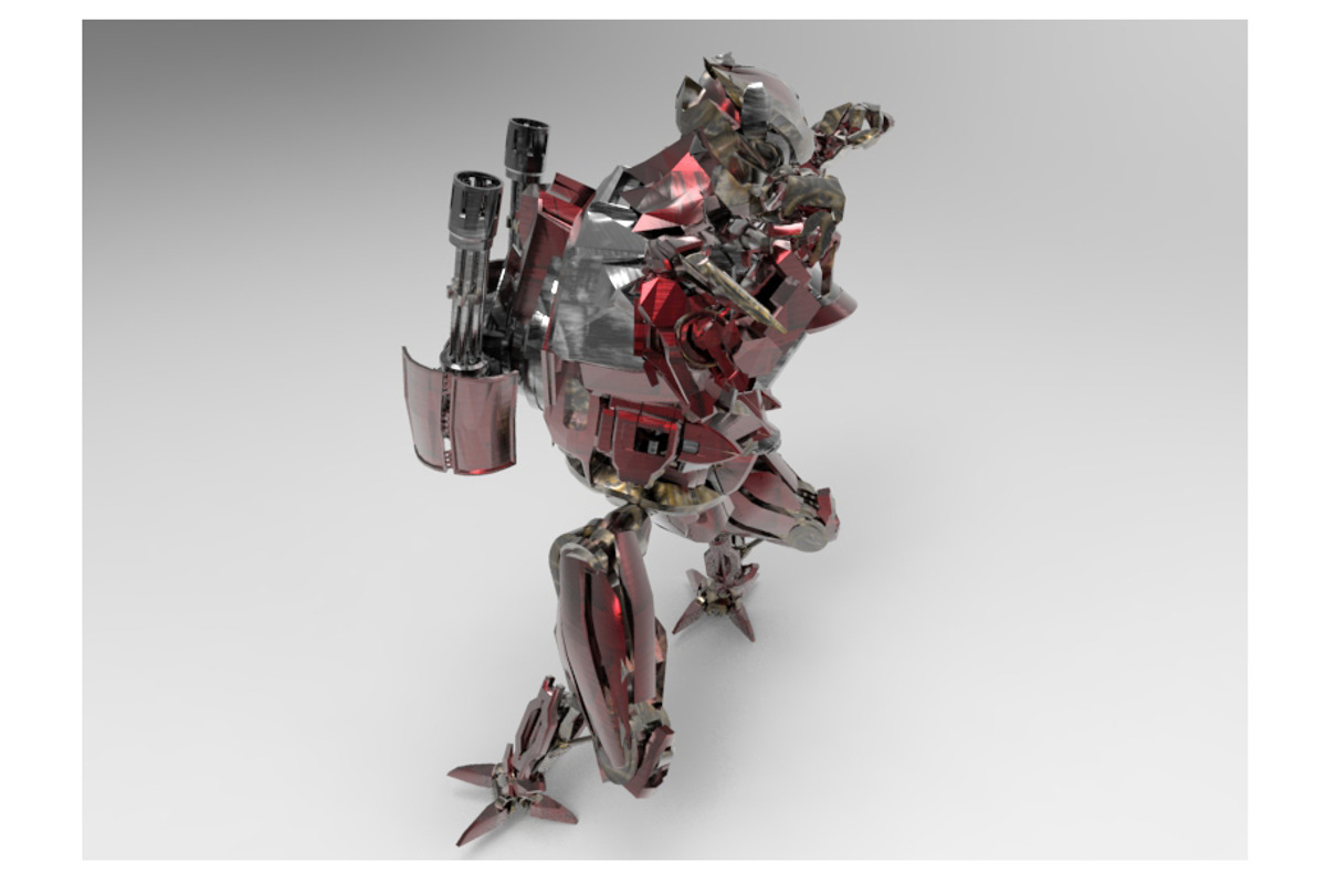 VroboM1, a Characters & Person 3D Model by Gblack Id (Photo 5 of 9)