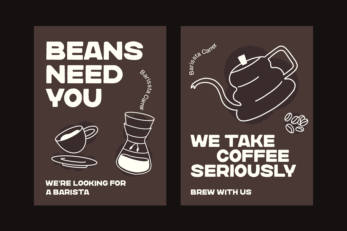 Daily Brew - Bold Display Cafe Font, a Sans Serif Font by Pekotype (Photo 10 of 15)