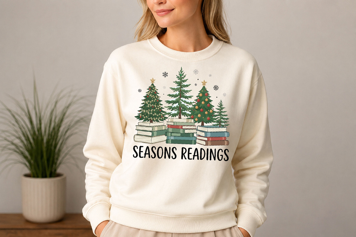 Seasons Readings PNG, a Seasonal Illustration by DreamCafeArt (Photo 3 of 6)