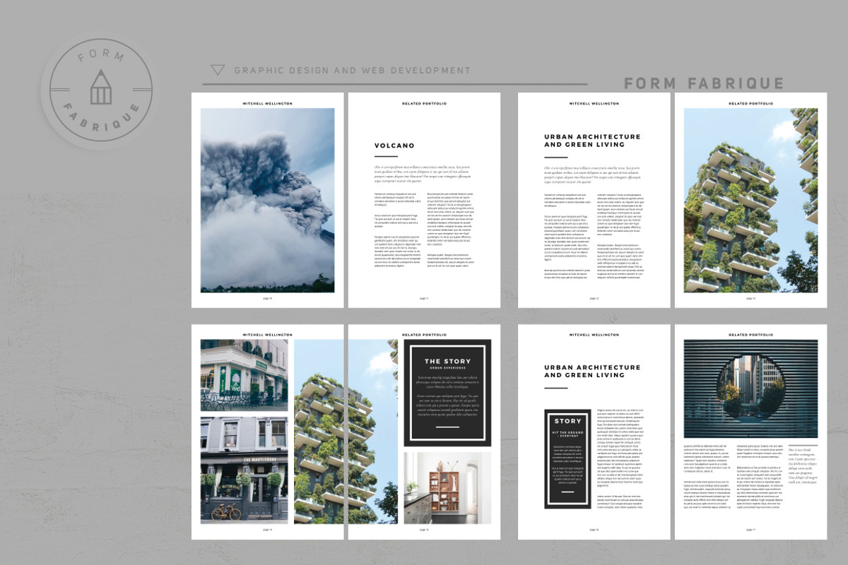 Related Portfolio, a Brochure Template by Form Fabrique (Photo 4 of 17)