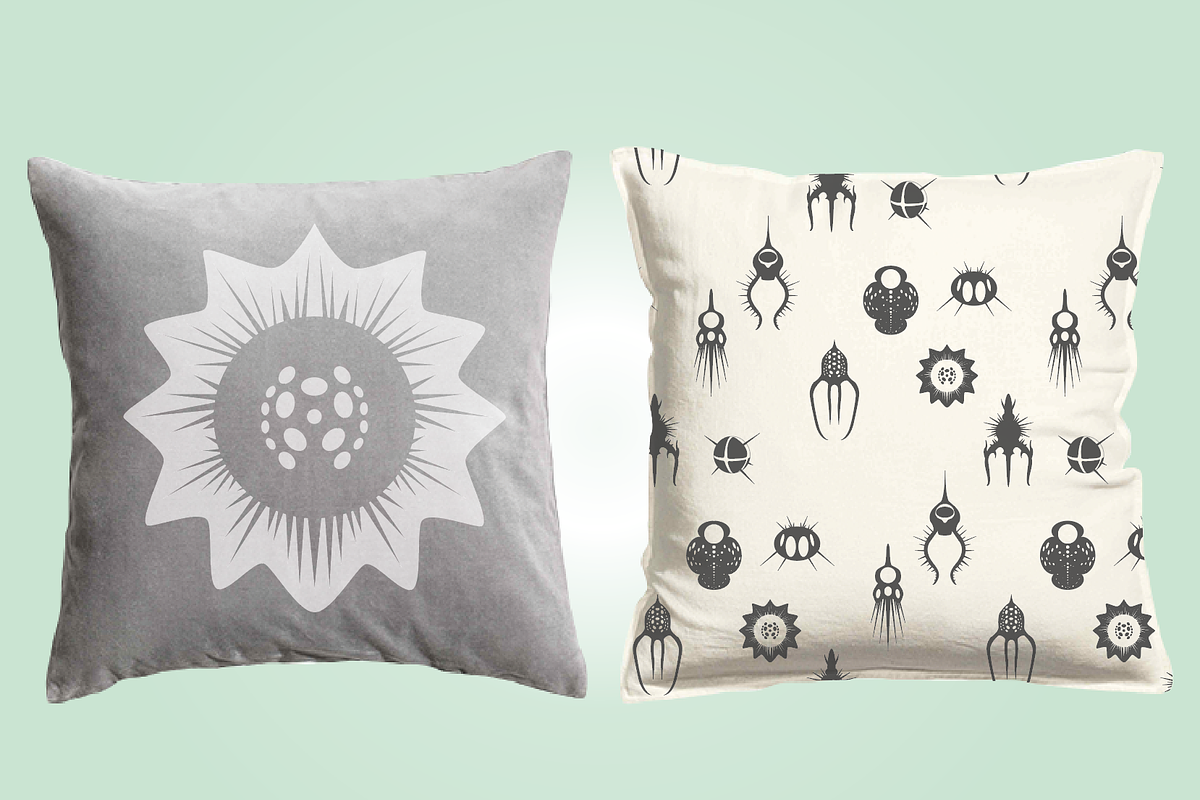 *18 Natural Forms Set. Bundle, a Pattern Graphic by Sam Beeston (Photo 5 of 6)