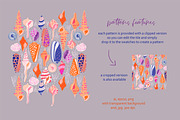 seashells collection, a Texture Illustration by Mona Ahmed (Thumbnail 8 of 10)