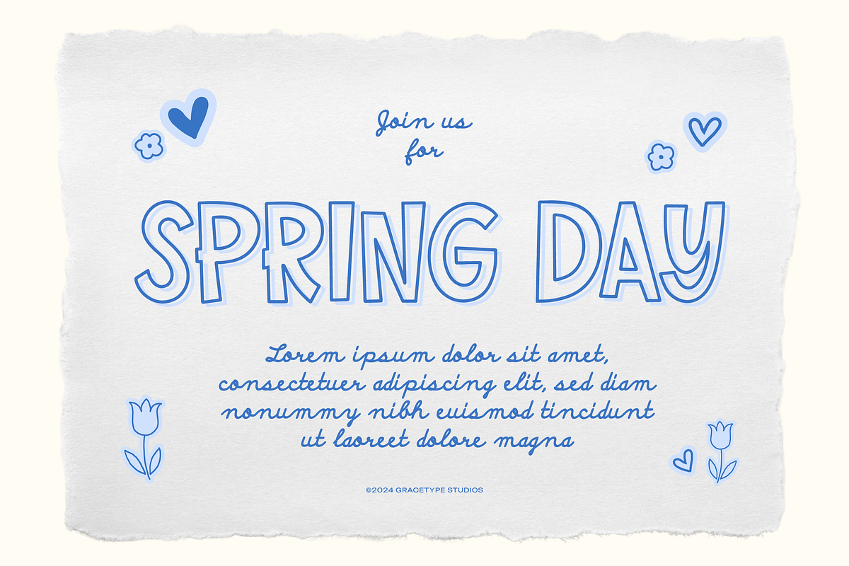 Beffalda | Playful Hand Drawn, a Handwritten Font by gracetype_studio (Photo 9 of 12)