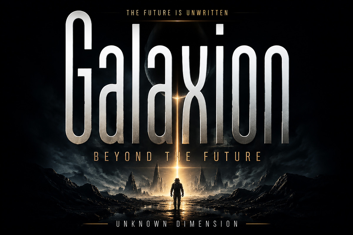 Galaxion, a Serif Font by Wow Magic (Photo 5 of 5)