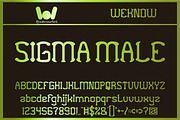 Contemplation Font, a Font by weknow (Thumbnail 4 of 5)