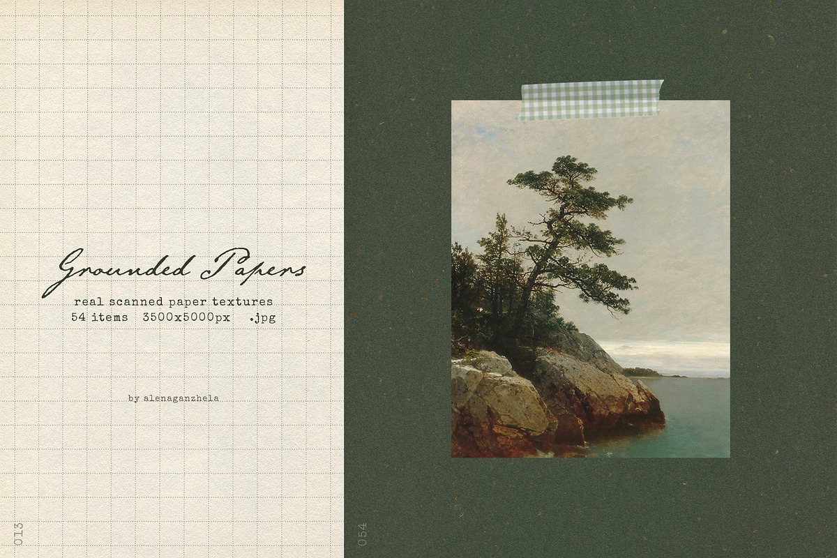 Grounded Papers - scanned textures, a Texture Graphic by alenaganzhela (Photo 1 of 8)