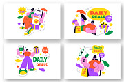 10 Daily Deals of The Day, a Person Illustration by denayunebgt (Thumbnail 3 of 4)