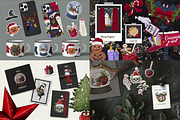 CREEPY Christmas Bundle, an Illustration by SecondOfJuly (Thumbnail 5 of 6)