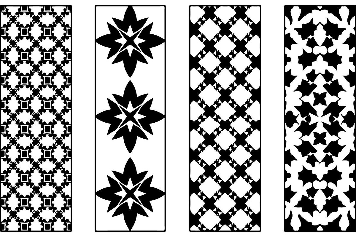 Elegant Laser Cut Panel Set, an Object Graphic by Creativeshirt (Photo 4 of 13)