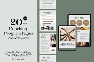 Coaching Program Pages | Canva Ebook