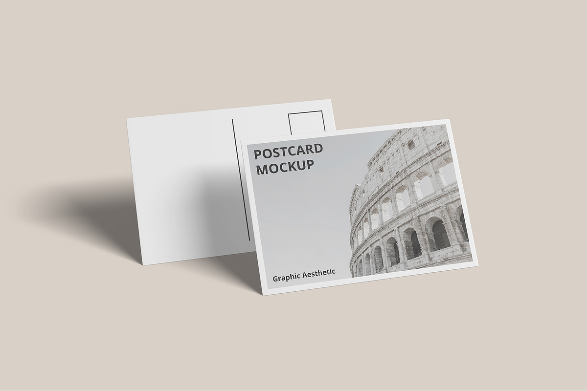 Postcard Invitation Mockup Bundles, a Card Template by Graphic Aesthetic (Photo 10 of 22)