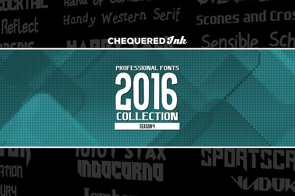 Professional Fonts 2016 Collection 4 preview 2