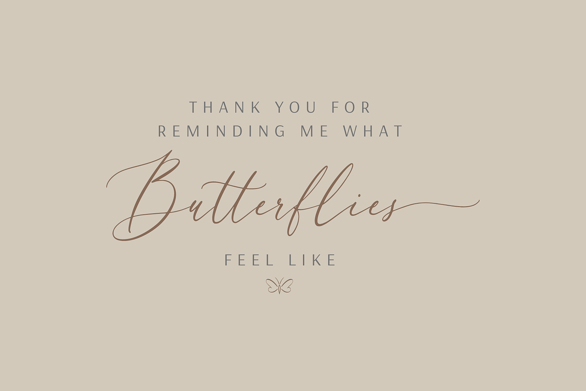 Begthen - Classy Calligraphy, a Script Font by Nirmana Visual (Photo 4 of 7)
