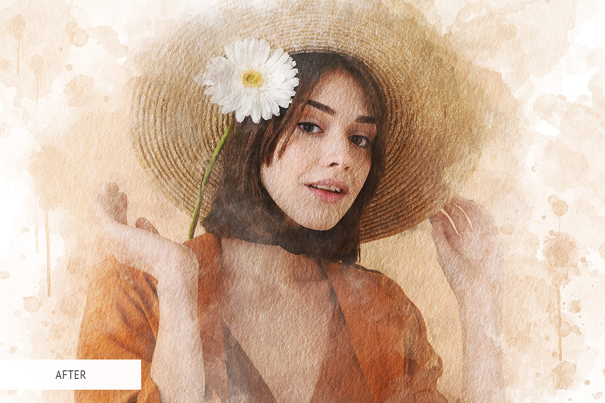 Photoshop Actions - Watercolor Paint, an Action Add-On by FixThePhoto (Photo 6 of 32)