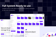 Storvia - AI Based Cloud Storage, an UI Kit Template by nixxdesign (Thumbnail 4 of 5)