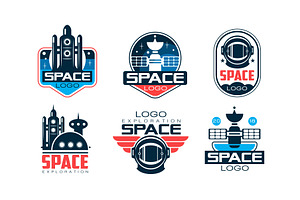 Space Logo Design Templates