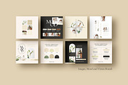 Instagram Feed Templates for Coaches, a Social Media Template by Mirazz (Thumbnail 7 of 29)