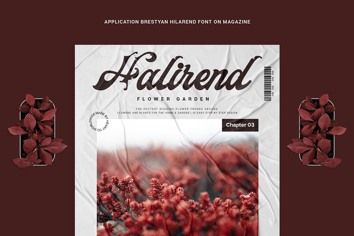 Brestyan Hillarend - Decorative Font, a Script Font by Brightone (Photo 5 of 8)