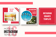 Instagram modern templates, a Social Media Template by Iryna Danyliuk (Thumbnail 4 of 6)
